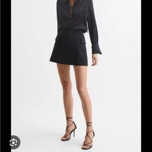 Reiss Black mini skirt